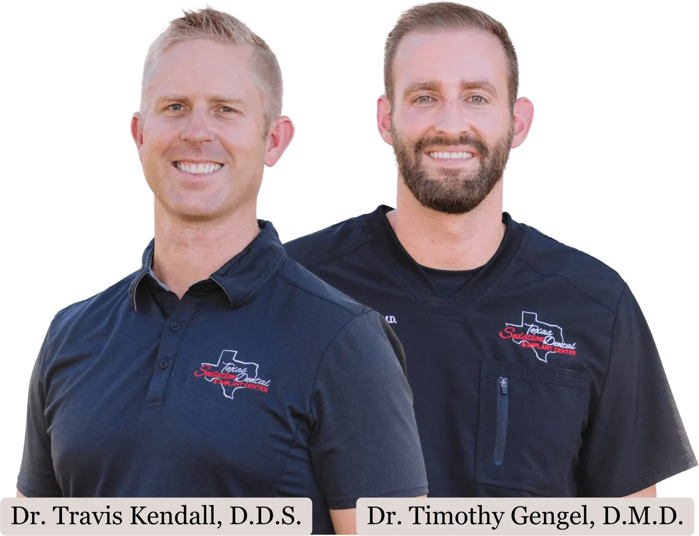 Dr. Travis Kendall and Dr. Timothy Gengel